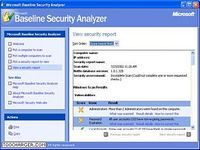 Microsoft Baseline Security Analyzer Microsoft Baseline Security Analyzer