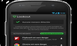 Lookout Antivirus et Sécurité Android