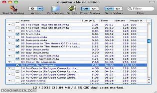 dupeguru music edition delete extra copies