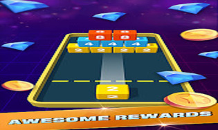 2048 Cube - Win Diamond  Pass