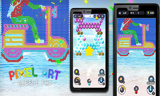 Bubble Pop - Pixel Art Blast