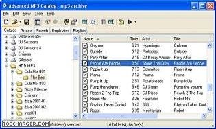 Advanced MP3 Catalog