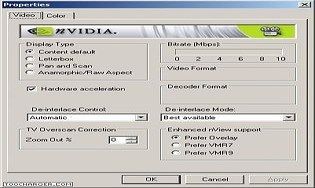 NVIDIA DVD Decoder
