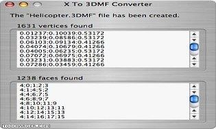 X To 3DMF Converter