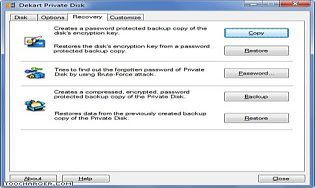 dekart private disk registration number