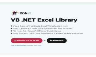 VB.Net Excel Library