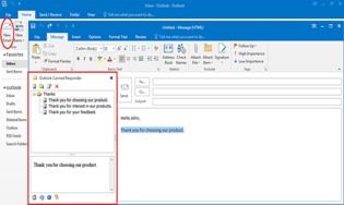 Outlook Canned Responder 2.1
