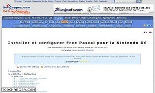 Installer et configurer Free Pascal pour la Nintendo DS