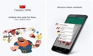 Opera VPN Gratuit Android
