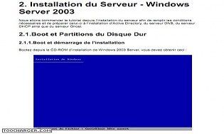Windows 2003 serveur complet