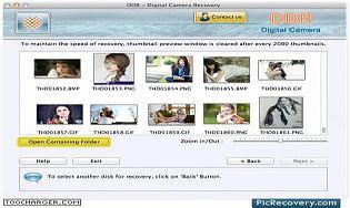 Mac logiciel de récupération de camera numérique