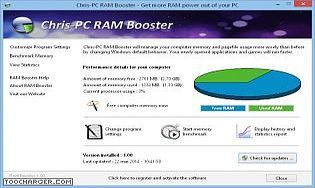 instal Chris-PC RAM Booster 7.07.19 free