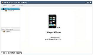 Xilisoft iPhone Copie des Contacts