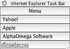 Internet Explorer Task Bar