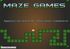 Maze Games