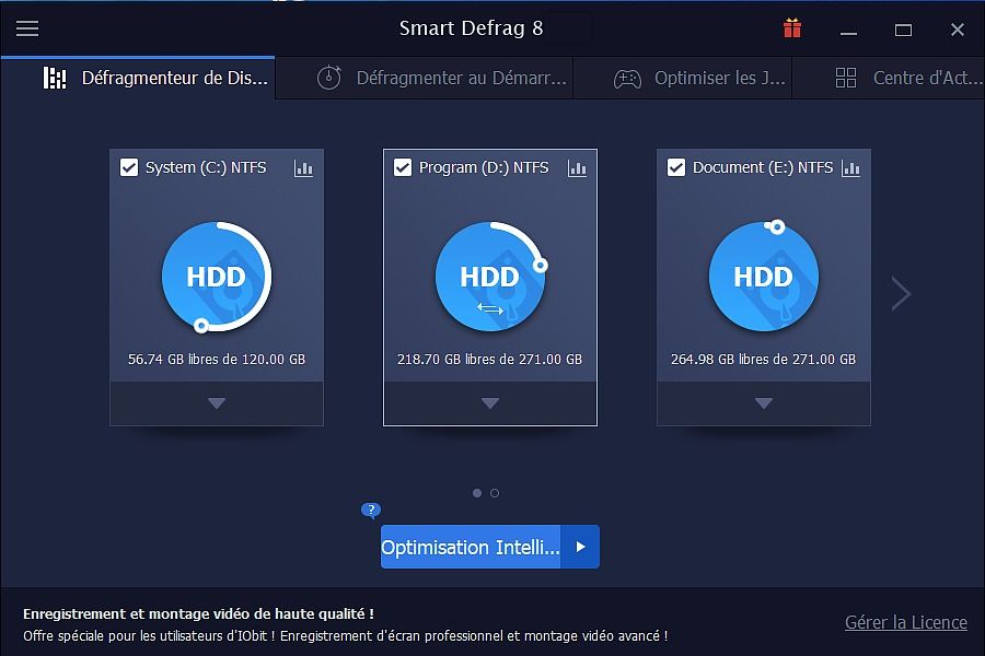 Smart Defrag 11 Utilitaires