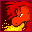 Dragon rouge Icônes
