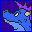 Dragon bleu Icônes