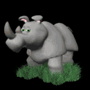 Rhinoceros Gifs animés