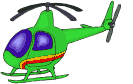 Hélicoptère Gifs animés