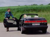 Saab 900 convertible Fonds d'écran