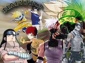 Équipe  8 - Naruto Fonds d'écran