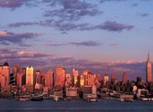 New-York vue du large Fonds d'écran