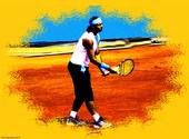 Rafael Nadal Roland Garros  2007 Fonds d'écran
