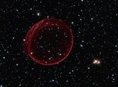 SNR 0509 par le télescope Hubble Fonds d'écran