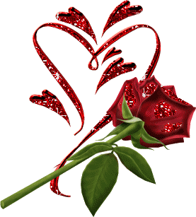 Coeur rose rouge Gifs animés