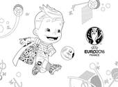 EURO 2016: Super Victor à colorier Dessins & Arts divers