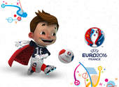 Super Victor: Mascotte de l'Euro 2016 Fonds d'écran