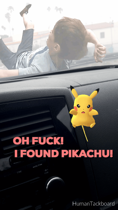 Comment attraper Pikachu dans Pokemon Go Gifs animés