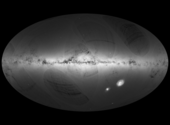 Carte de la voie lactée par la sonde  Gaïa