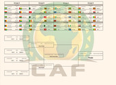Calendrier coupe d'Afrique des Nations 2017 Fonds d'écran