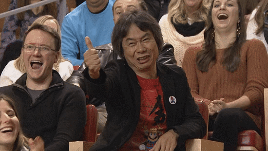 Shigeru Miyamoto Thumbs Down Gifs animés