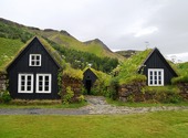 Maisons islandaises Fonds d'écran