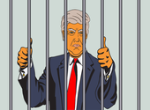 Trump derrière les barreaux