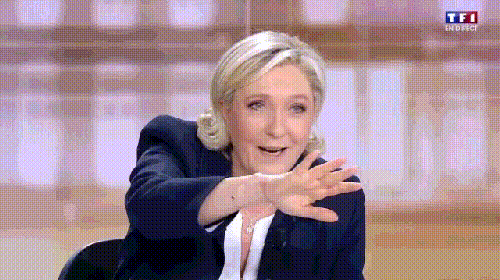Débat Macron Le Pen Gifs animés