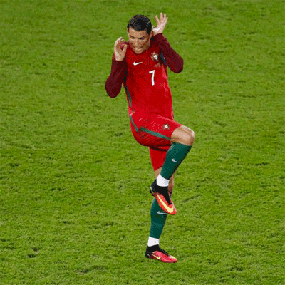 Cristiano Ronaldo danse Gifs animés
