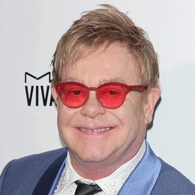Elton John lunettes Gifs animés