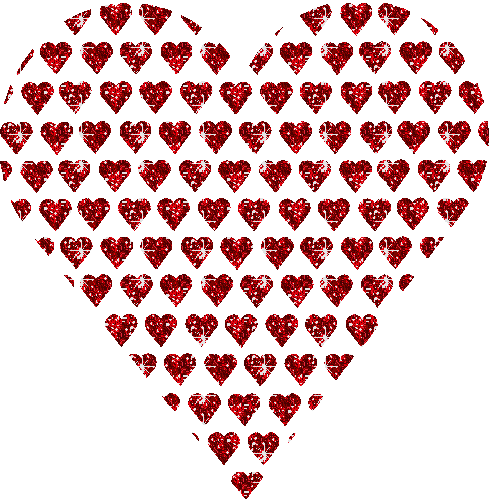 Coeur coeurs rouges Gifs animés
