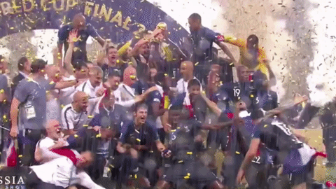La France gagne la Coupe du Monde 2018 