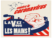Poster Lavez vous les mains coronavirus Dessins & Arts divers