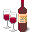 Vin rouge Icônes